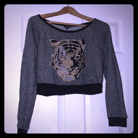 Express Tops - Embellished in Nature Sweatshirt